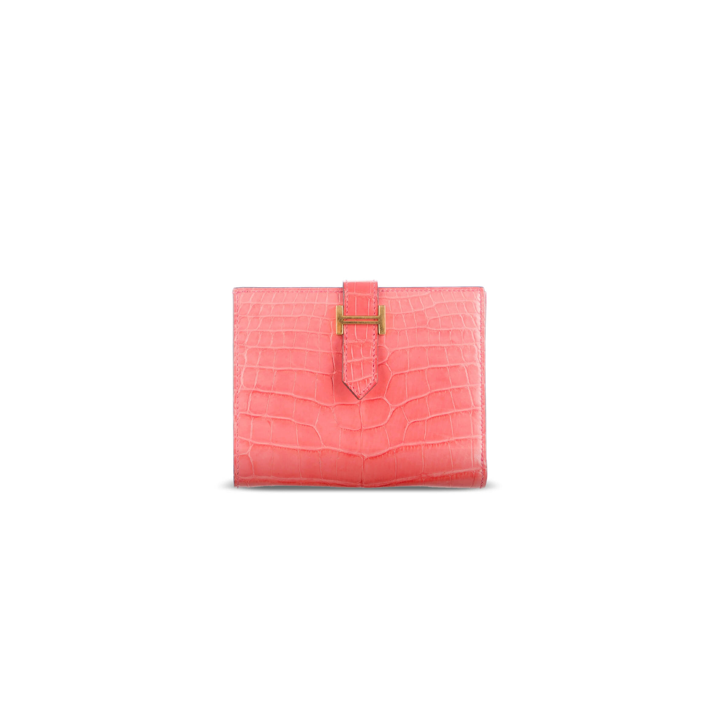 H**me5 master compact bearn wallet pink (12*9.5*2cm)
